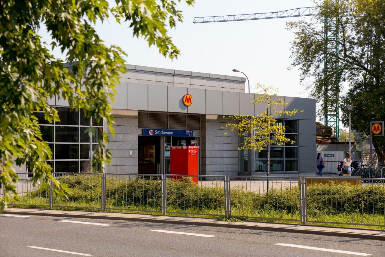 Klimatyczne Studio Metro Slodowiec Warszawa Eksteriør bilde
